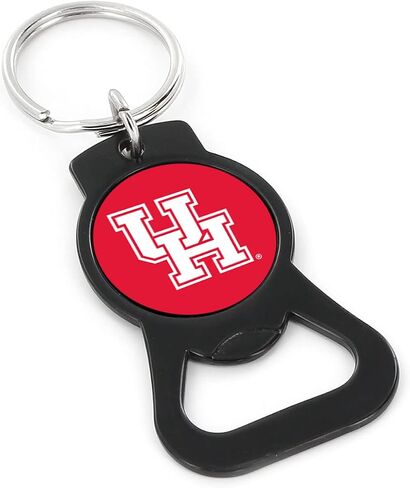 aminco NCAA unisex-adult Bottle Opener Keychain, Black in Saudi Arabia