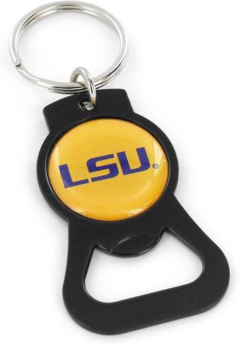 aminco NCAA unisex-adult Bottle Opener Keychain, Black in Saudi Arabia