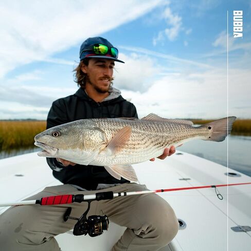 قضيب دوار BUBBA Tidal 7 بوصات ثقيل متوسط ​​الوزن وسريع على الشاطئ مع أدلة مقاومة للتآكل وللمياه المالحة. in Kuwait