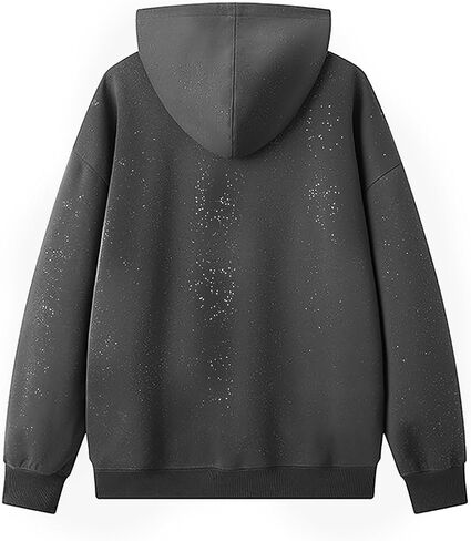 GURUNVANI Glitter Hooded Sweatshirt Unisex Sparkle Pullover Hoodies Mens Club Party Wear in Saudi Arabia