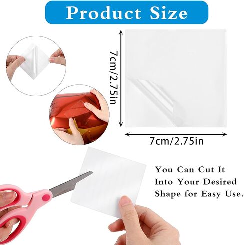Inflatable Patch Repair Kit,12Pcs TPU Pool Patch Repair Kit Waterproof Clear Heavy Duty for Air Mattress Bounce House Pool Inflatable Toys Tent Swimming Ring Tent Canvas in Saudi Arabia