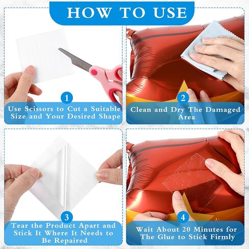 Inflatable Patch Repair Kit,12Pcs TPU Pool Patch Repair Kit Waterproof Clear Heavy Duty for Air Mattress Bounce House Pool Inflatable Toys Tent Swimming Ring Tent Canvas in Saudi Arabia