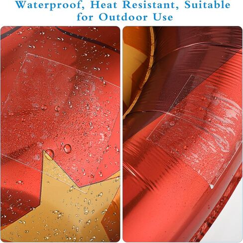 Inflatable Patch Repair Kit,12Pcs TPU Pool Patch Repair Kit Waterproof Clear Heavy Duty for Air Mattress Bounce House Pool Inflatable Toys Tent Swimming Ring Tent Canvas in Saudi Arabia