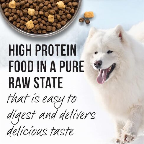 Merrick Backcountry Grain Free Dry Adult Dog Food, Kibble With Freeze Dried Raw Pieces, Game Bird Recipe - 4.0 lb. Bag in Saudi Arabia