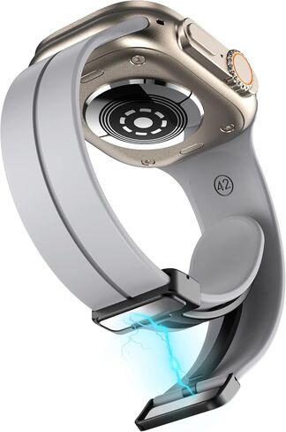 متوافق مع Garmin Lily 2 Band، أشرطة بديلة رياضية بإبزيم مغناطيسي من السيليكون الناعم متوافقة مع Garmin Lily 2 Smartwatch in Kuwait
