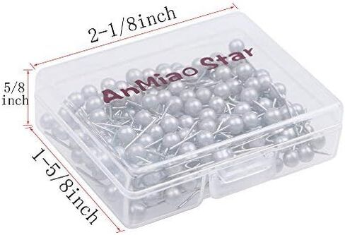200Pcs 1/8 Inch Map Tacks (Black) in Saudi Arabia