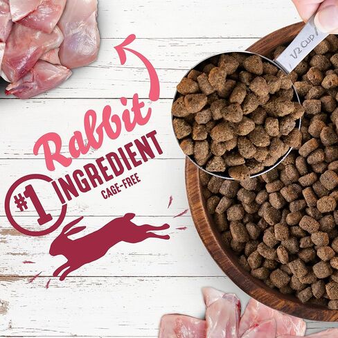 Unrefined Roasted Rabbit with Ancient Grains & Superfoods Dry Dog & Puppy Food, 4 lb. in Saudi Arabia