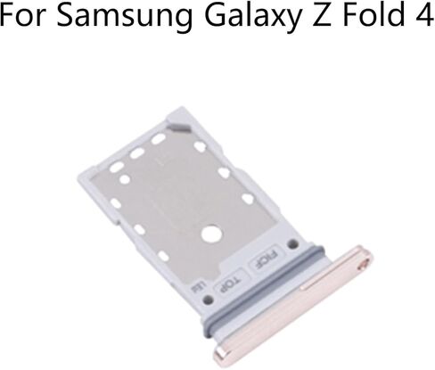 for Samsung Galaxy Z Fold 4 5G Dual SIM Card Tray Card Holder Slot Replacement Parts + Open Eject Pin (Black) in Kuwait