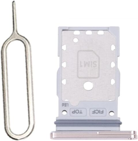 for Samsung Galaxy Z Fold 4 5G Dual SIM Card Tray Card Holder Slot Replacement Parts + Open Eject Pin (Black) in Kuwait