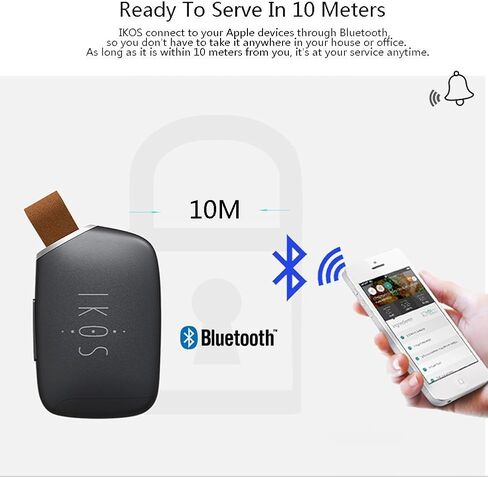 محول IKOS Bluetooth Active Dual SIM متوافق مع iPhone13Pro Max 12 X 8 7 6S 6 Plus iPad iPod iOS System، وضع الاستعداد العالي، تحقيق بطاقتي SIM نشطتين في هاتف iPhone واحد، للمكالمات والرسائل النصية القصيرة in Kuwait