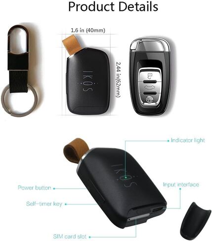محول IKOS Bluetooth Active Dual SIM متوافق مع iPhone13Pro Max 12 X 8 7 6S 6 Plus iPad iPod iOS System، وضع الاستعداد العالي، تحقيق بطاقتي SIM نشطتين في هاتف iPhone واحد، للمكالمات والرسائل النصية القصيرة in Kuwait
