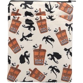 هدية مستوحاة من رواية خيالية Dragon Riders Bookish هدية غلاف الكتاب Fantasy Tears Bookish Merch (Fantasy Tears-b)