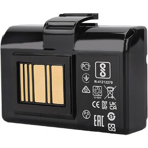 Replacement Battery for Zebra ZQ620 QLN320: QLN220 QLn220HC QLn320HC ZQ500 ZQ510 ZQ520 ZQ521 ZR628 ZR638 ZQ610 ZR658 ZR668 ZQ620 Mobile Printers Device Battery Lithium Ion 7.2V