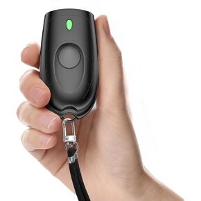 Alacrity Portable 1D CCD Wireless Barcode Scanner with Adjustable Neck Strap, 3-in-1 Bluetooth 2.4G Wireless USB Wired, Lightweight Mini Bar Code Readers for Computer, Tablet, Smartphone, Black