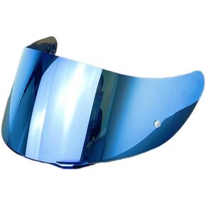 K1 Face Shield Uv-Protected for AGV K1, K1S, K3SV, K5, K5S Helmet Shield Visor Windshield (Ice Blue-Day use only)