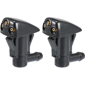 uxcell 1 Pair No.98630-2E100 Front Windshield Washer Nozzles Washer Spray Jet for Hyundai Tucson 2005-2008