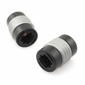4PCS 19MM Female to Female Optical Toslink Digital Audio Extension Cable Coupler Connector Adapter Fiber Optic Cable Extender