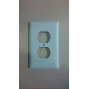 PASS & SEYMOUR TP8WCC100 1 Gang Wall Plate, White
