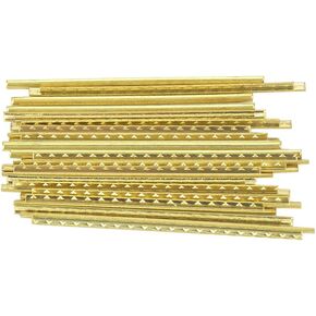 Guitar Frets, High Strength Classical Guitar Fret Wire Anti- Fingerboard Fret Wire for Classic Bass Folk Guitar