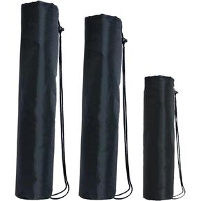 3pcs Camp Chair Replacement Bag Carrying Bag Large Mouth Bag Storage Bag for Outdoor Camping,Nylon Tripod Carry Bag Storage Bag（ 44in, 35in, 20in）