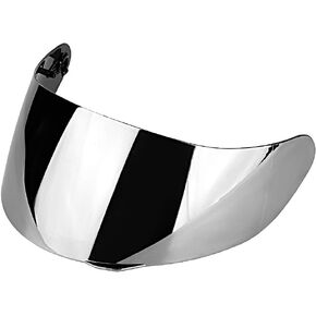 Helmet Lens, Motorcycle Wind Shield Helmet Lens Full Face Motorcycle Lens Visor Shield Fit For AGV K1 K3 SV K5 K5‑S (Silver)