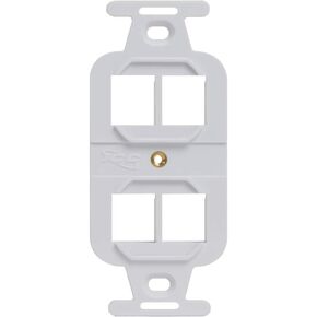 ICC Electrical Insert with 4 Ports for HD Style, Ivory