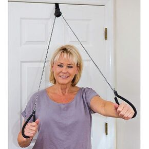J.H. Smith Company Over the Door Exerciser,black,One-Size