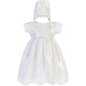 Baptism Dresses for Baby Girls, Christening Dresses for Baby Girl, Clothing Dress Ropa de Bautizo para Bebé Niña Vestido