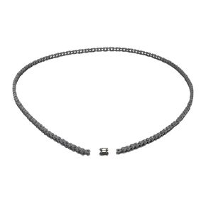 #25 Open Loop Scooter Chain - 3 Feet (144 Links) with Master Link