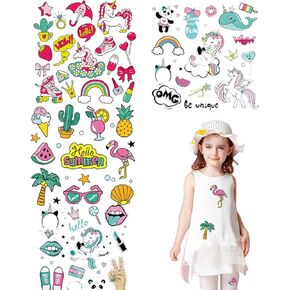 Ceresa Inc Patches Heat Transfer Stickers Iron on Appliques Cute Animal Decal for Kids Babies Lion Cow Leopard Cartoon Design Stickers Jacket Jeans Shirts Clothes Art Decorations DIY 4 PCS