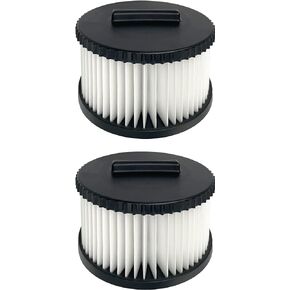 Fette Filter - DWV9330 Replacement HEPA Filter Compatible with DeWalt DWV010 DWV012 DWV015 Dust Extractor - Part # DWV9330 Pack of 2
