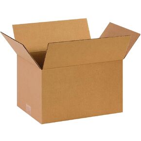 BOX USA Shipping Boxes Medium 14"L x 10"W x 8"H, 25-Pack | Corrugated Cardboard Box for Packing, Moving and Storage