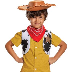 Disguise Disney Toy Story & Beyond Woody Costume Accessory Kit, One Color, Child Size