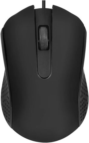 2 Pack Wired Mouse, Ergonomic Computer Mouse,USB Wired Computer Mouse for Right or Left Hand, with Durable Clicks for PC, Computer, Laptop, Desktop, Chromebook, Notebook, Mac (Black) in Saudi Arabia