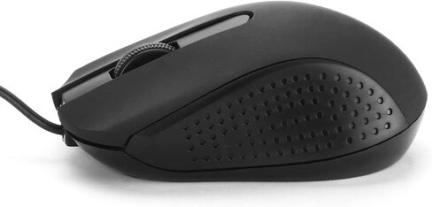 2 Pack Wired Mouse, Ergonomic Computer Mouse,USB Wired Computer Mouse for Right or Left Hand, with Durable Clicks for PC, Computer, Laptop, Desktop, Chromebook, Notebook, Mac (Black) in Saudi Arabia