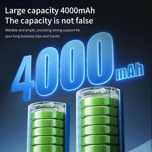 جيب 3 مقبض بطارية 4000 مللي أمبير متوافق مع DJI Osmo Pocket 3,22.5W شحن سريع 1/4 بوصة منفذ خيط لسهولة الاتصال بالحامل ثلاثي القوائم in Kuwait