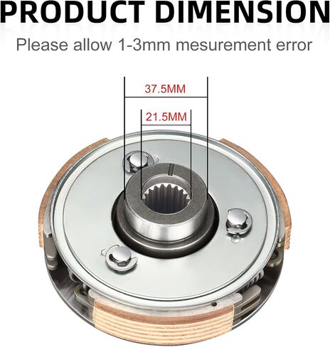 Centrifugal Carrier Wet Clutch & Gasket for Honda Recon 250 TRX250TE/TM TRX250EX TRX250X 2001-2023 in Saudi Arabia