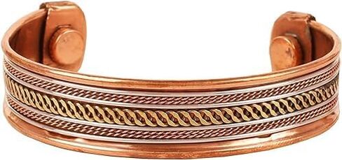 Prisha India Craft Pure Copper Kada/Copper Bracelet for Men and Women in Saudi Arabia