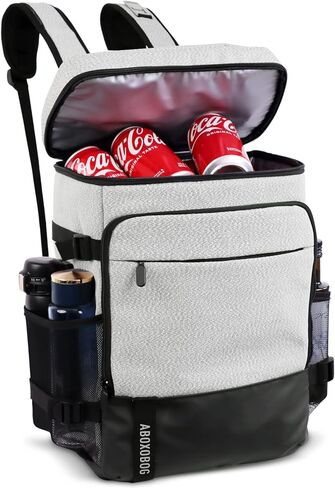 حقيبة ظهر مبردة 40 علبة حقيبة ظهر معزولة خفيفة الوزن ومضادة للتسرب للمشي لمسافات طويلة للهدايا in Kuwait