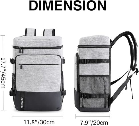 حقيبة ظهر مبردة 40 علبة حقيبة ظهر معزولة خفيفة الوزن ومضادة للتسرب للمشي لمسافات طويلة للهدايا in Kuwait