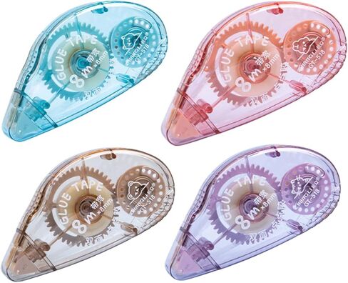 4 عبوات من بكرات الشريط مزدوجة الجوانب، لوازم شريط لاصق لسجل القصاصات، عداء موزع شريط لاصق مزدوج الجوانب للحرف اليدوية وورق الهدايا والمشروعات الفنية، شريط للصور in Kuwait