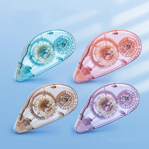 4 عبوات من بكرات الشريط مزدوجة الجوانب، لوازم شريط لاصق لسجل القصاصات، عداء موزع شريط لاصق مزدوج الجوانب للحرف اليدوية وورق الهدايا والمشروعات الفنية، شريط للصور in Kuwait