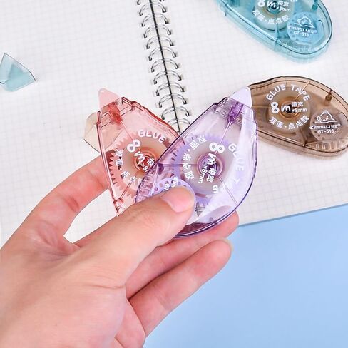 4 عبوات من بكرات الشريط مزدوجة الجوانب، لوازم شريط لاصق لسجل القصاصات، عداء موزع شريط لاصق مزدوج الجوانب للحرف اليدوية وورق الهدايا والمشروعات الفنية، شريط للصور in Kuwait