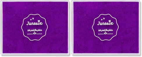 Ink Pad, 2PCS Washable Finger Craft Stamp Pad, Black in Saudi Arabia