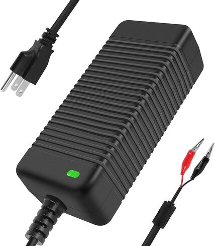 شاحن بطارية ليثيوم LifePO4 بقدرة 14.6 فولت 5 أمبير، جهاز صيانة بطارية السيارات AC-DC للمركبات ATV وAGM والسيارات والدراجات النارية والقوارب وجزازات العشب والمزيد، شاحن الدورة العميقة يتوافق مع معايير CEC، CpAoMwEeLr in Kuwait