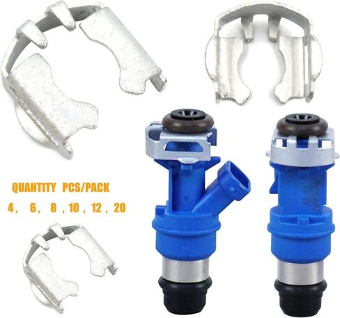 HiSport Fuel Injector Metal Retaining Clip PC61004 12570620 4Pcs in Saudi Arabia