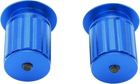 Road Bike Handlebar Plugs, Aluminum Handlebar End Plugs Expanding Expandable Adjustable Locking End Caps for Mountain Bike Folding Bike in Kuwait
