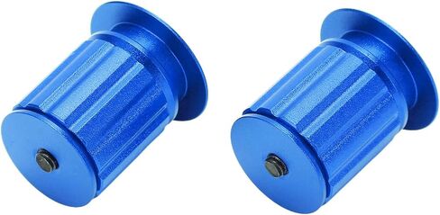 Road Bike Handlebar Plugs, Aluminum Handlebar End Plugs Expanding Expandable Adjustable Locking End Caps for Mountain Bike Folding Bike in Kuwait