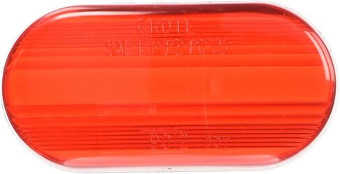 Grote 90122 Red Clearance Marker Replacement Lenses (Two Bulb Oval Lens) in Saudi Arabia
