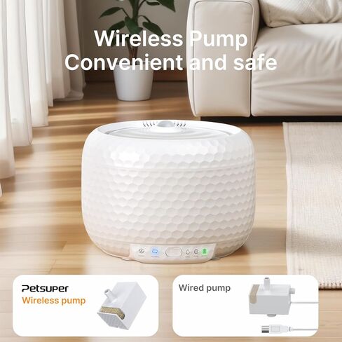 Cat Water Fountain:Cat Fountain, Water Fountains for Cats Indoor - Cat Fountains for Drinking - Cat Drinking Fountain - Water Fountain for Cats 1Pc Filter in Saudi Arabia